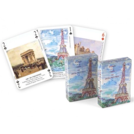 "Paris and its region as seen by the painters" card game "Paris and its region as seen by the painters" card game