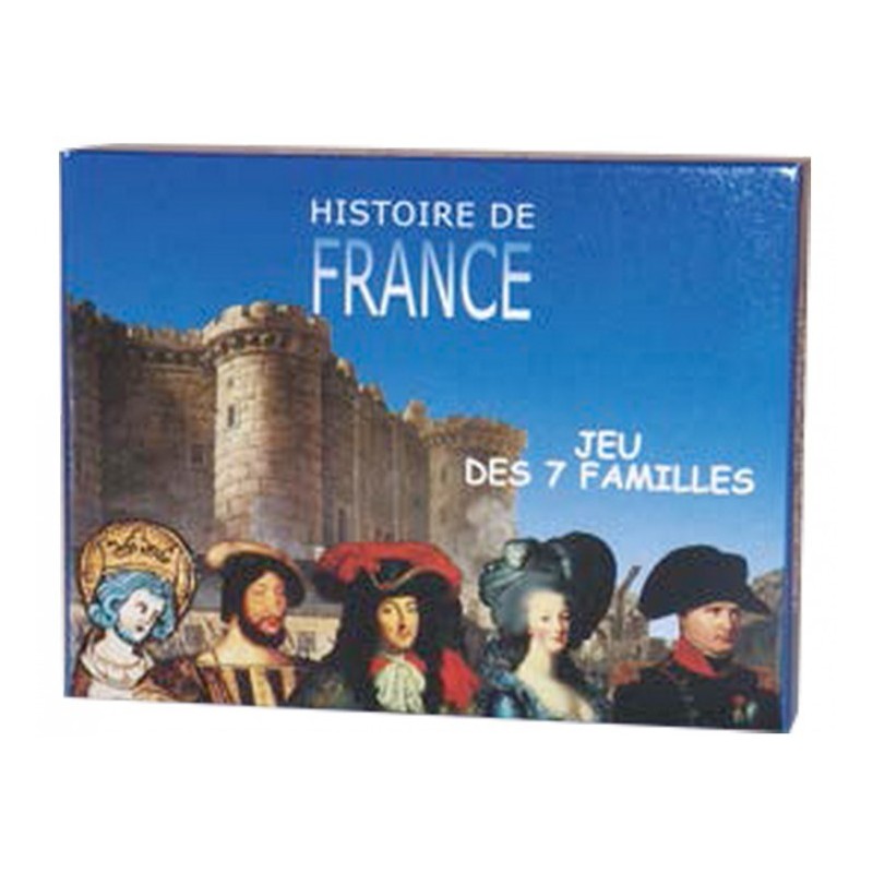 Jeu des 7 familles - Histoire de France