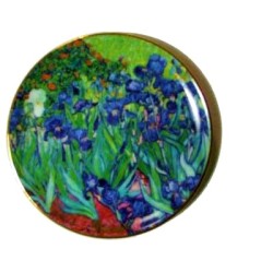 Mini Plate Iris by Van Gogh