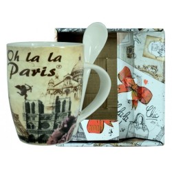 Mug "Pillou" avec cuillère