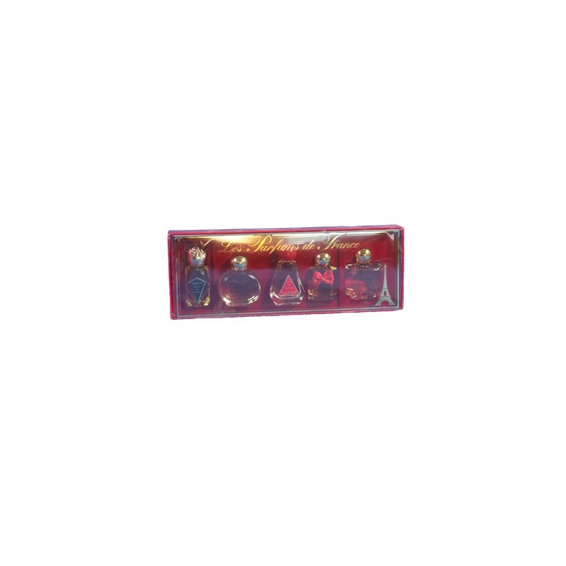 Fragrances from France - 5 bottles - red Fragrances from France - 5 bottles - red