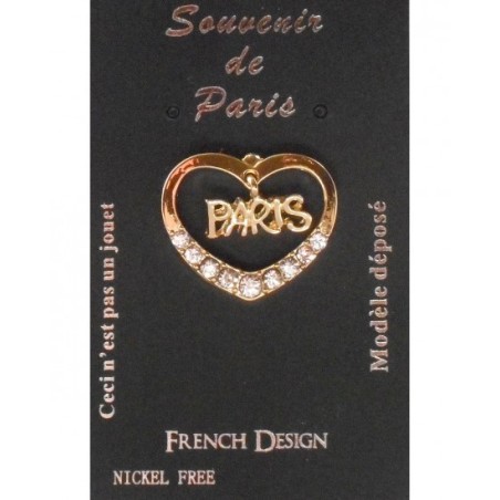 Paris Heart Pin