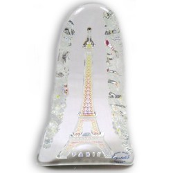 Eiffel Tower Crystal Plaque