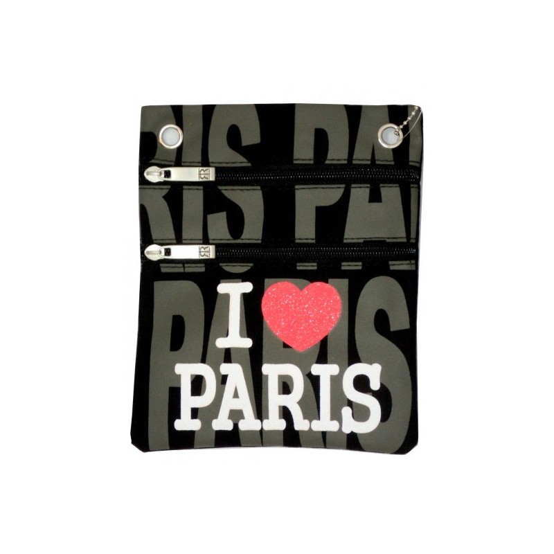 I Love Paris Passport Holder