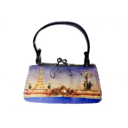 Colorful Paris Coin Purse
