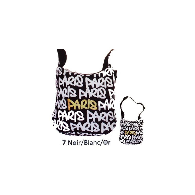 Sac Besace Paris Flashy