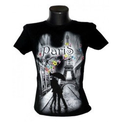 Women's 'Paris in the Rain' T-Shirt