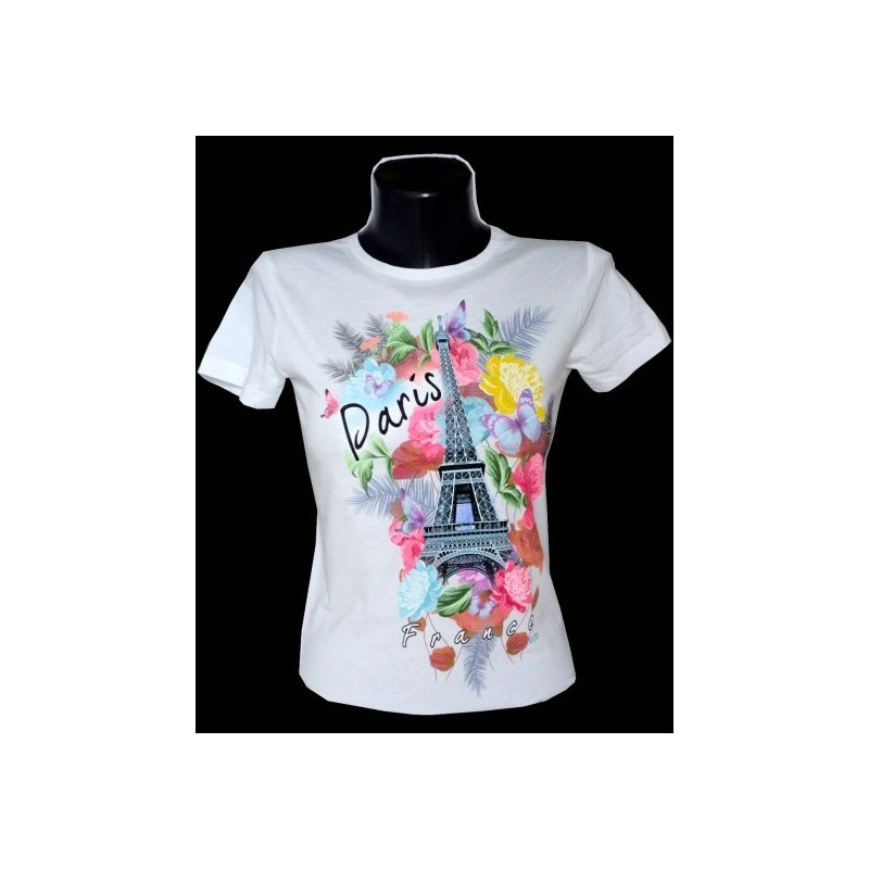 Women's Eiffel Tower 'Rio' T-Shirt