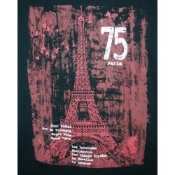 T-shirt Tour Eiffel 75