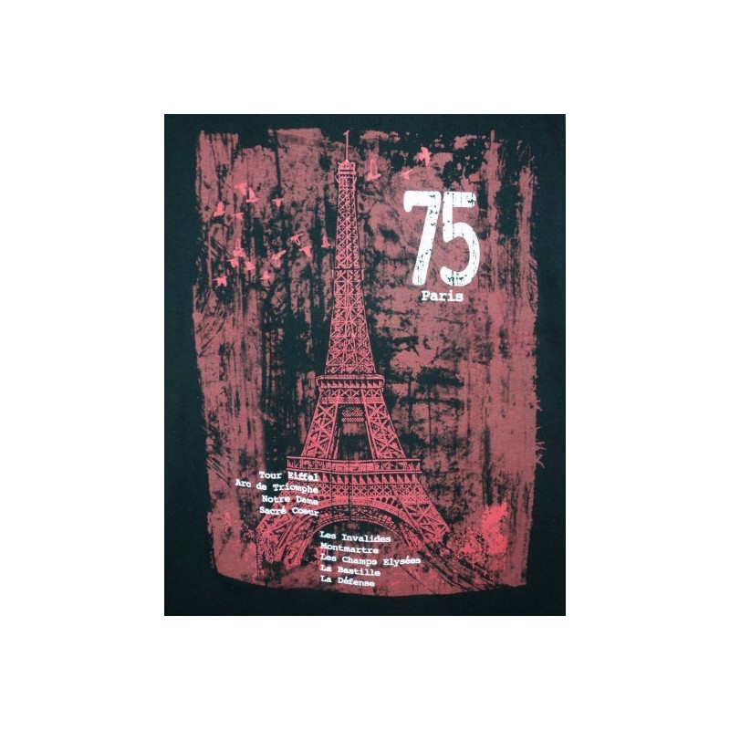 T-shirt Tour Eiffel 75