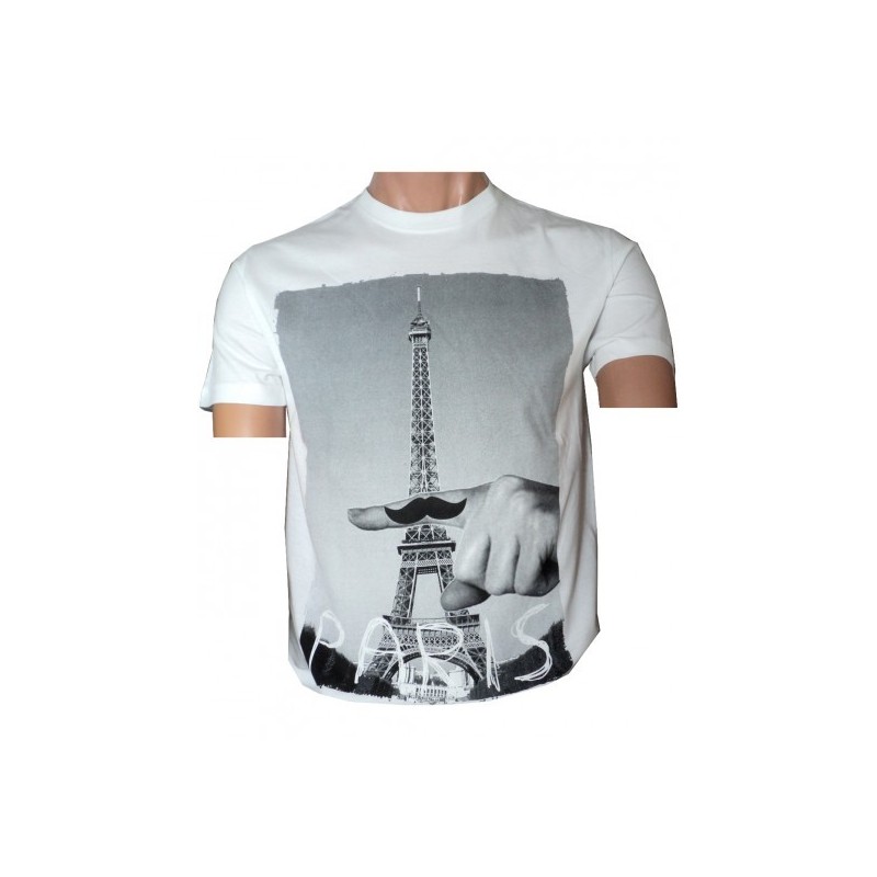 T-shirt Tour Eiffel Moustaches