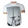 Eiffel Tower Mustache T-Shirt