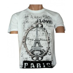 T-shirt Tour Eiffel Portrait