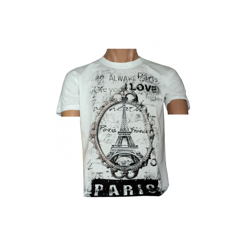 Eiffel Tower Portrait T-Shirt
