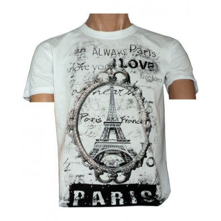 Eiffel Tower Portrait T-Shirt