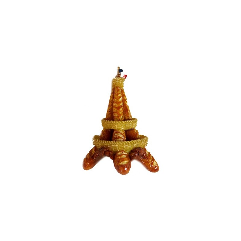 Eiffel Tower Bread Magnet
