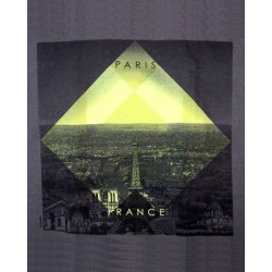 T-shirt Tour Eiffel Jaune