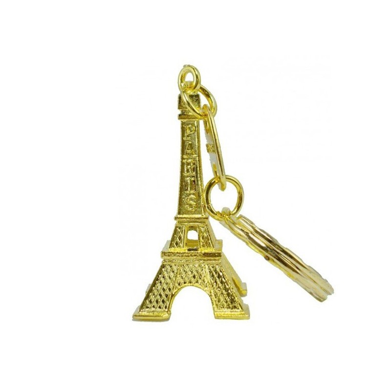 Porte clé tour Eiffel 3D or