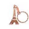 3D Eiffel Tower key ring - copper