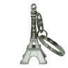 Porte clé tour Eiffel 3D argent