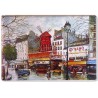 Magnet Cartes postales - Moulin Rouge