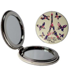 Eiffel Tower Butterfly Mirror