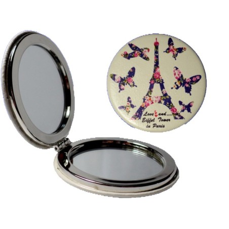 Eiffel Tower Butterfly Mirror