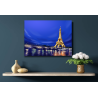 Eiffel Tower at Night Art Print on Plexiglass