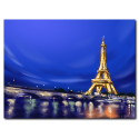 Art digital Tour Eiffel de nuit