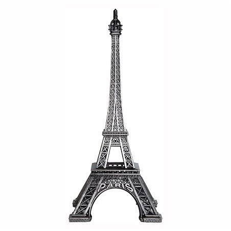 Tour Eiffel vieil argent - Made in France