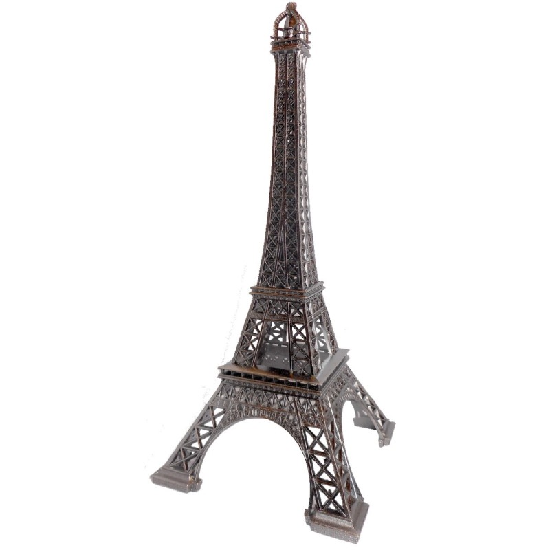 Tour Eiffel vieil argent - Made in France - Souvenirs de Paris - Souvenirs&Co