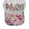 Cap Flowers of Paris - Pink - Face