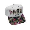 Casquette Fleurs de Paris - Noir - Côté