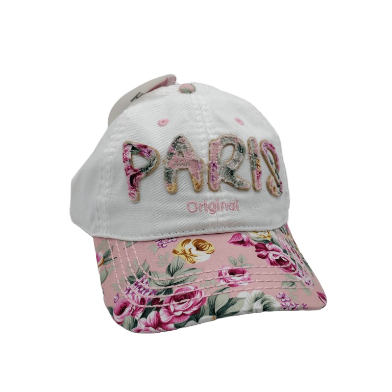 Cap Flowers of Paris - Pink - Side