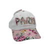 Casquette Fleurs de Paris - Rose - Côté