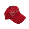 Casquette Paris avec lignes blanches - rouge - côté