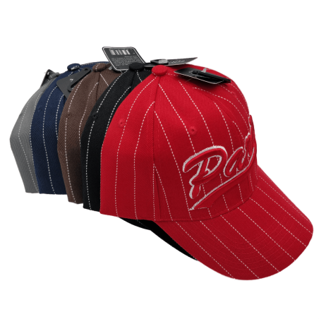 Paris cap with white lines