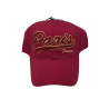 Casquette Paris classique - rouge - face