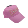 Casquette Paris classique - rose - côté