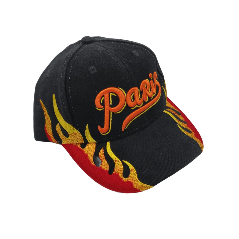 Casquette Paris Flammes - Côté