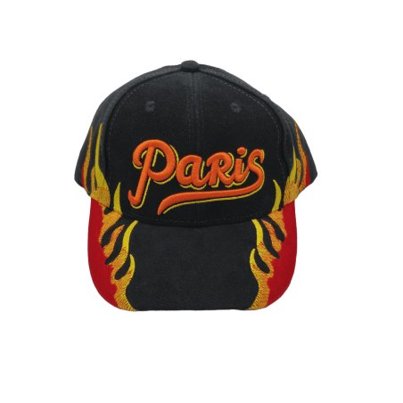 Paris Flames Cap - Front Paris Flames Cap - Front