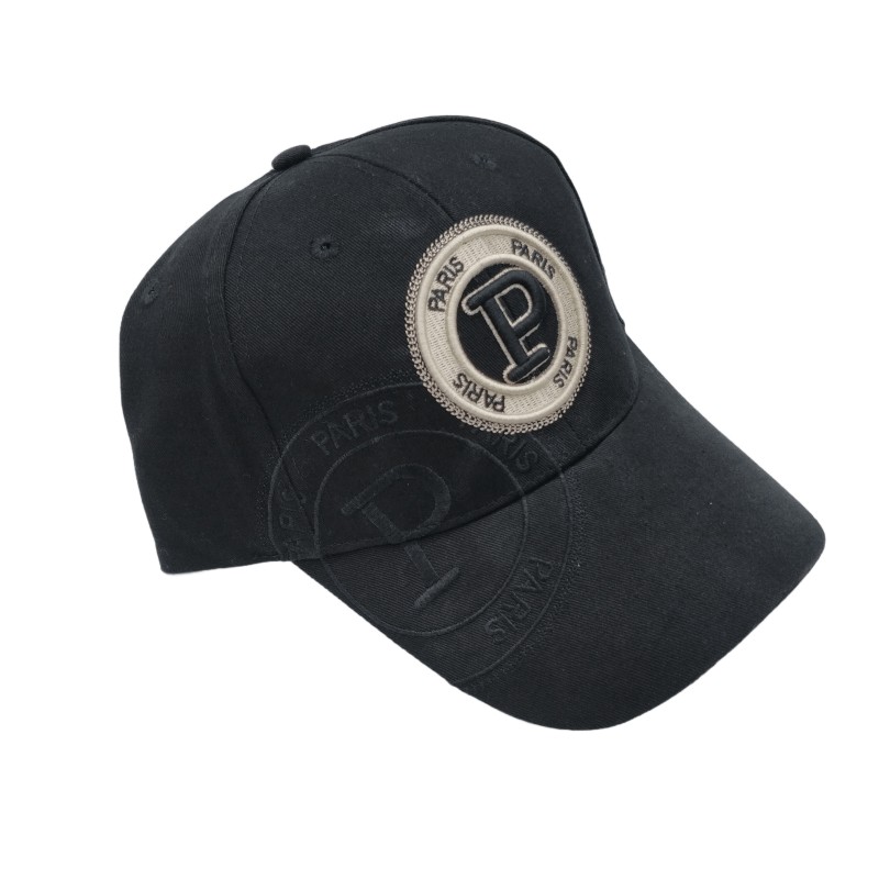 Casquette Timbre Paris - noir - côté