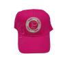 Casquette Timbre Paris - fushia - face