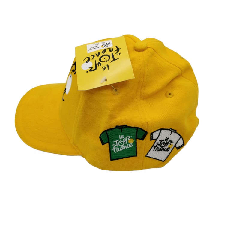 Tour de France cap - yellow - side 1