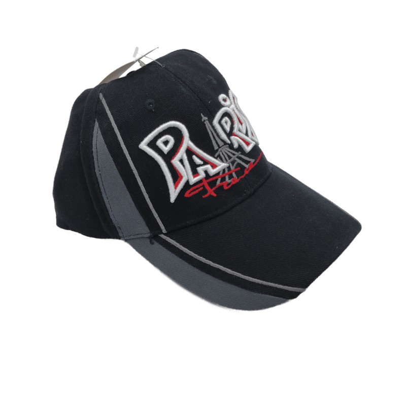Casquette Paris graphique - côté