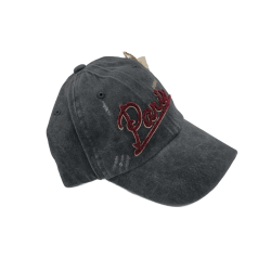Aged cap with holes - side 1