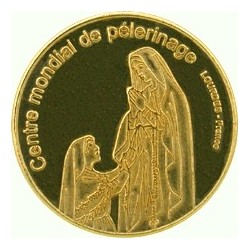 World Pilgrimage Centre (Lourdes) medal