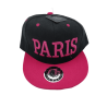 Paris US type cap Adult - pink - face