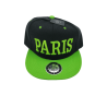 Casquette Paris type US Adulte - vert - face