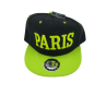 Casquette Paris type US Adulte - jaune - face